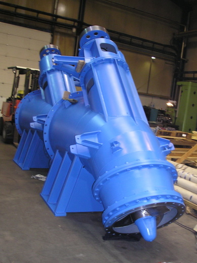 Water turbine Kaplan